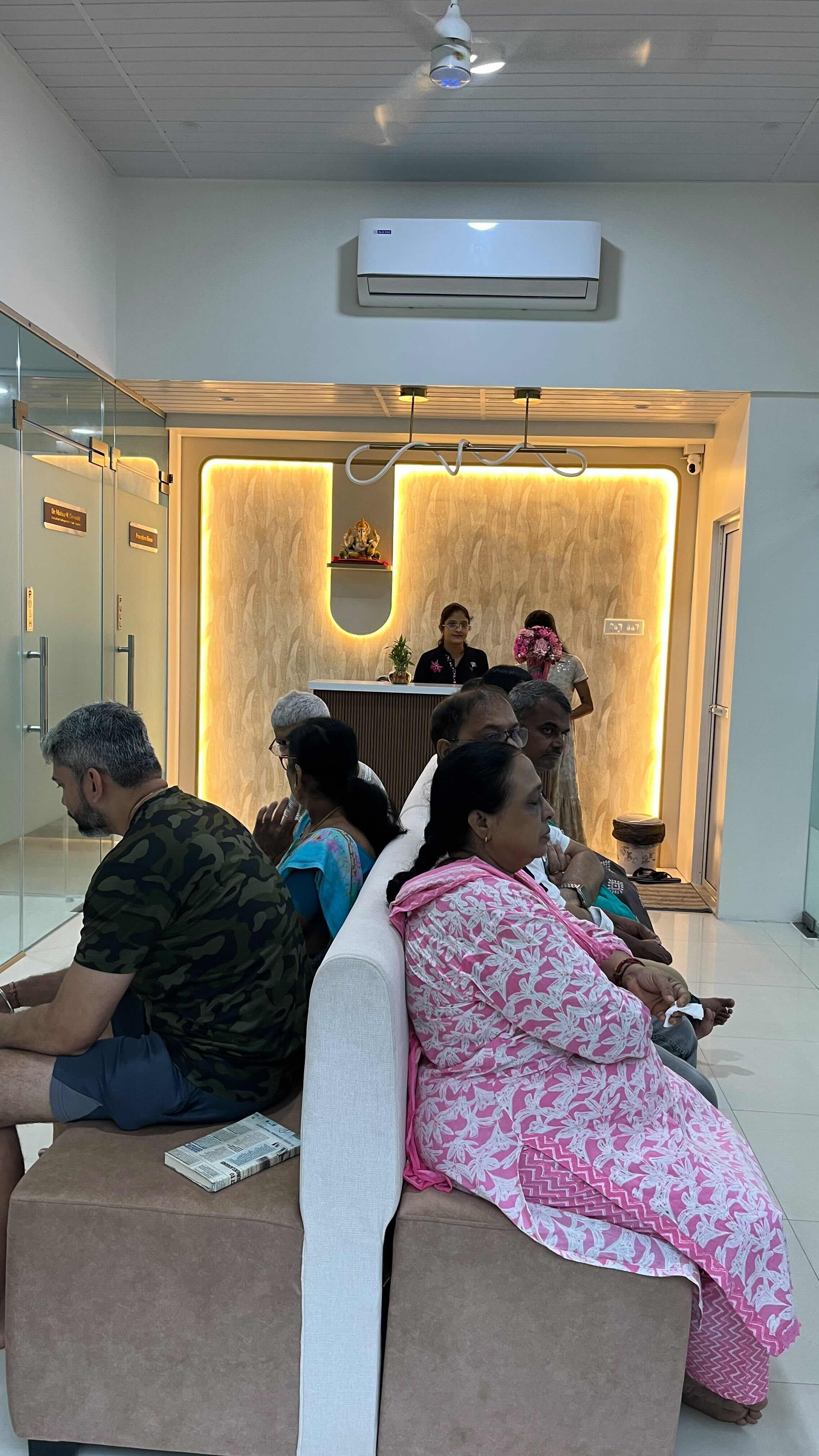 Waiting Area at Chhatrapati Netralaya